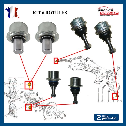 Rotule inférieure supérieure - inférieure,