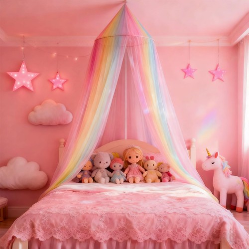 Ciel lit rose - lit,