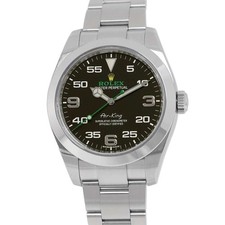 ROLEX Air-King 40mm Stainless Steel Black Dial 116900