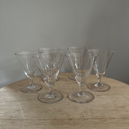 Lot verres pied - lot, 6