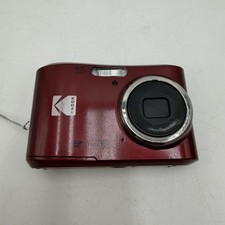Kodak PIXPRO FZ45 16 MP Digital Compact Camera Red Tested READ