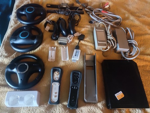 Console nintendo wii - noire, et