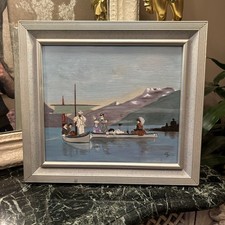 Huile Sur Toile Ancienne