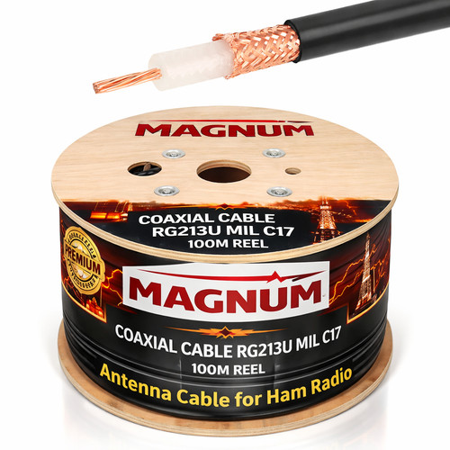 Câble coaxial rg213u mil 17 - câble, mil-c-17
