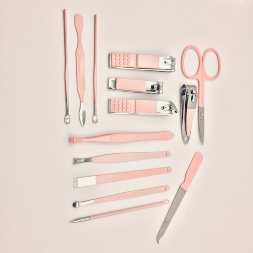 Kit manucure outils inox - 14,