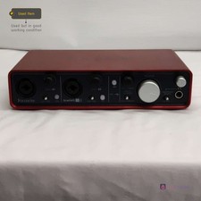 FOCUSRITE SCARLETT 2i4 4TH GENERATION USB AUDIO INTERFACE NO CABLES