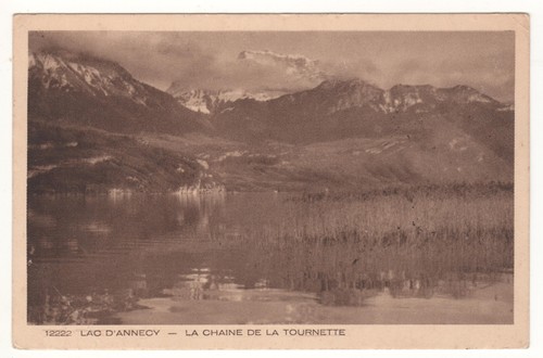 Cpa lac annecy la - cpa, d'annecy