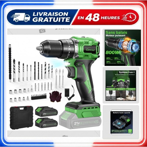 Ginour perceuse visseuse - perceuse-visseuse, à