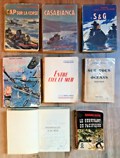 Lot de 8 livres Guerre 39-45