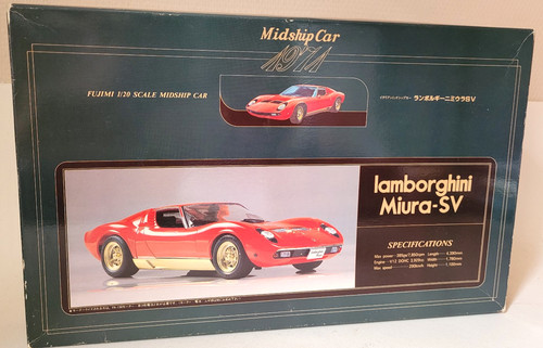 Fujimi lamborghini miura - 1/20,