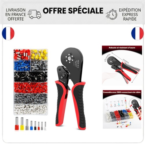 Pince sertir 16mm - pince, 0.08-16mm²