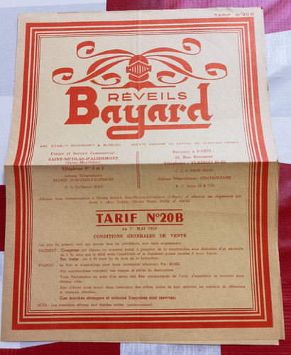 Ancien documents reveils - ancien, de
