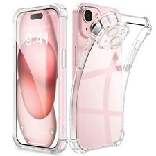 Coque iPhone 17/16/15/14/13/12/11 – Silicone Transparente Antichoc– Anti-Rayures