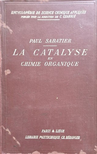 Catalyse chimie - la, en