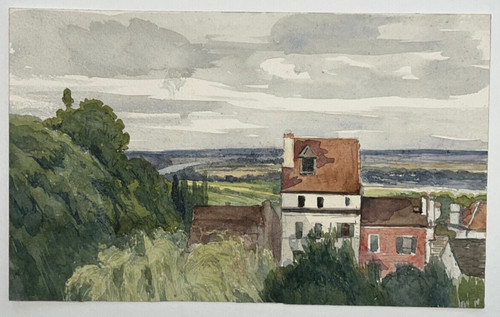 Roanne paysage village - paysage,