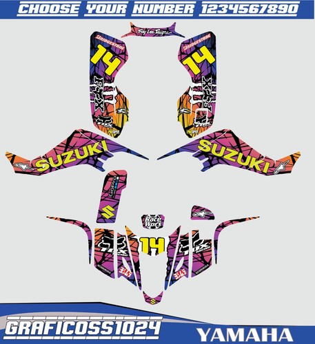Suzuki ltz400 stickers - ltz400,
