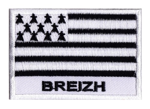 écusson patche drapeau breton - Écusson,