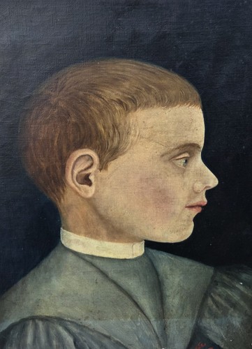 Tableau ancien portrait - ancien.,