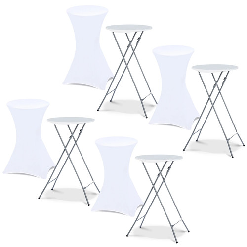 Lot tables hautes - 4,