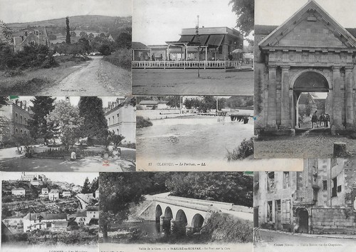 Lot cartes postales - de,