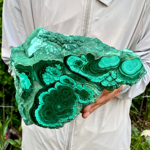 15lb natural green malachite - natural,