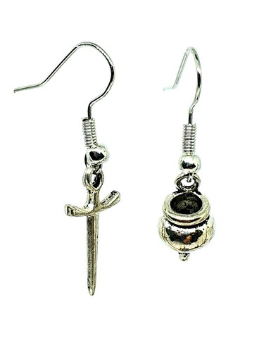 Boucles oreilles poignard - boucles,