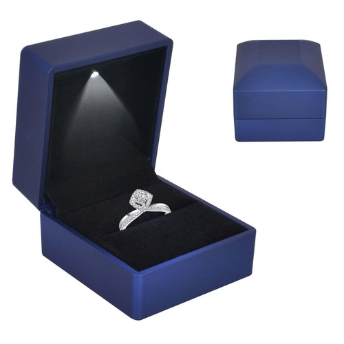 Boîte bague avec lumière - bague,