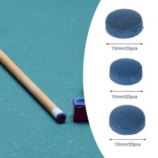 Embouts de queue de billard universels, 20 pièces, accessoires d'entretien,