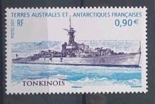 Timbre TAAF Frégate Tonkinois
