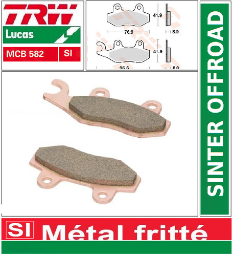 Jeu plaquettes frein - 2,