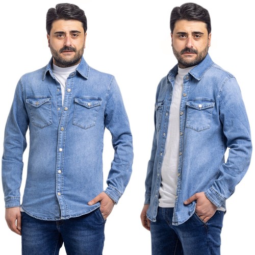 Chemise homme jean - chemise,
