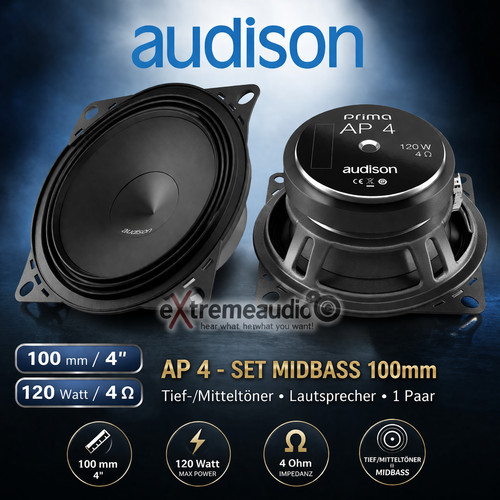 Audison médiums cm ap - 4,