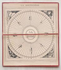 old game board LA MOUSICIERE / GAME OF HUNTERS - Mauclair-Dacier 19th century
