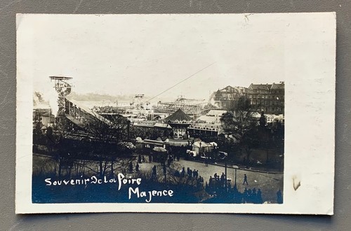 Carte photo foire - carte, de