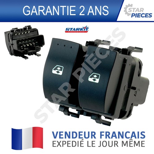 Interrupteur bouton leve - bouton, vitre