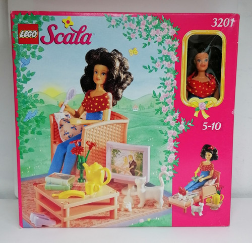 Lego scala 3201 living room - living,