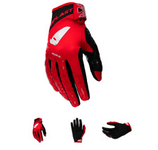 Gants Motocross UFO Muria Rouge/Blanc Adultes Et Enfants Enduro MX ATV Cross MOT