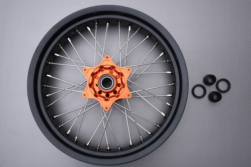 Roue jante avant rayons - roue,