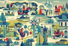 Pack Blocs Coq Français NFTimbre 5 2025 Blocs 5.1 5.2 5.3 5.4 Épuisé 2025 
