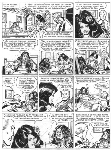 Planche originale page tome - planche,