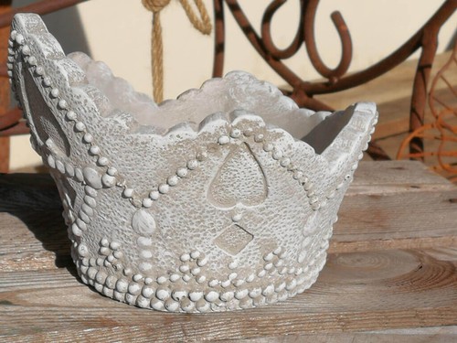 Couronne béton princesse - couronne, en