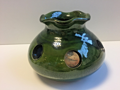 Ancien vase pot - bulbes, ou