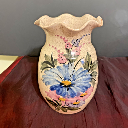 Vallauris french pottery vase - vallauris,
