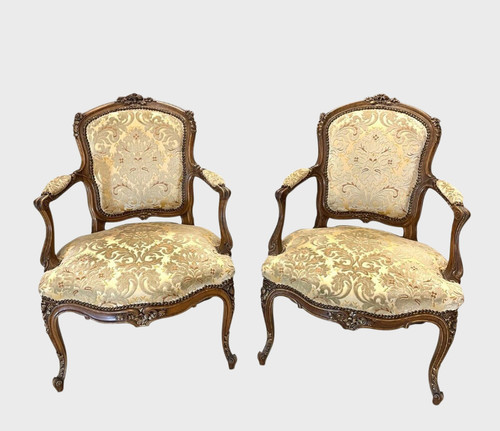 Paire fauteuils style - style, louis
