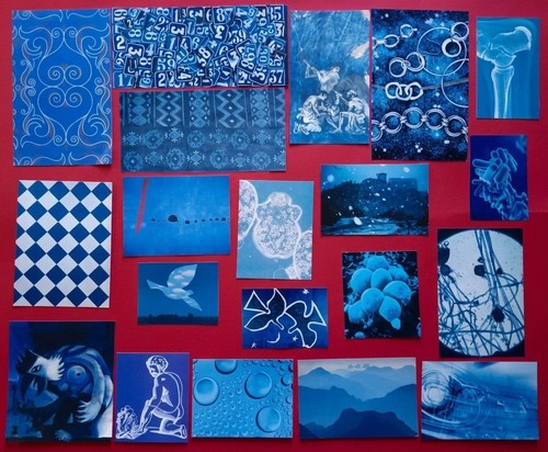Kit blue pack 100 pieces - pack,