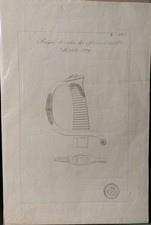 Dessin Original 19e, Poignée