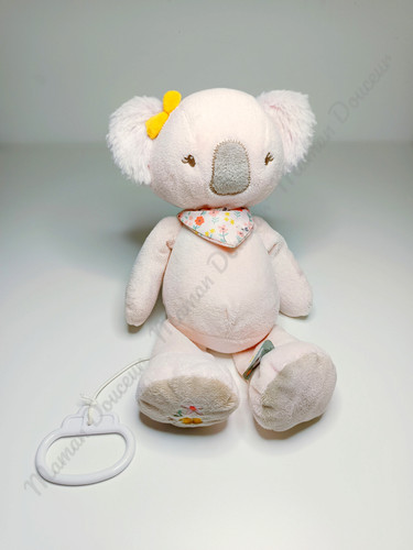 Peluche doudou musical - musical, iris