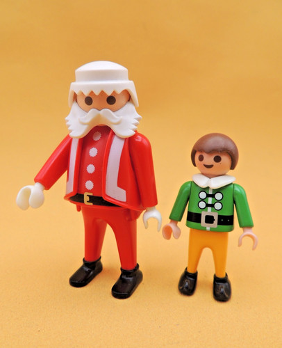 Playmobil pere noël lutin - pere, +