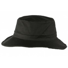 Chapeau Bob coton huile Noir