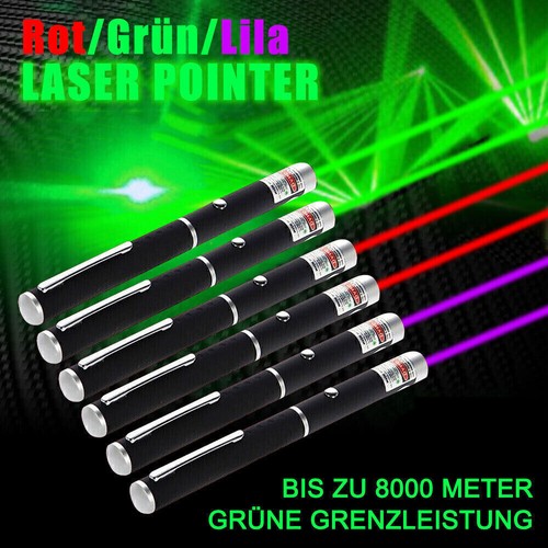 Pointeur laser vert - , rouge
